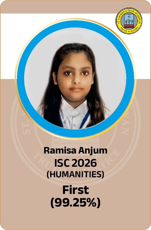 ISC 2026 1st Rank